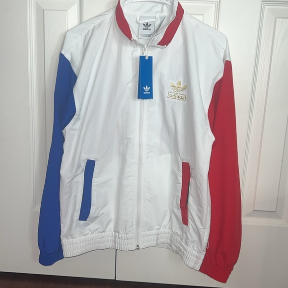 NWT Adidas Wind Breaker Jacket Size Small - Picture 1 of 7